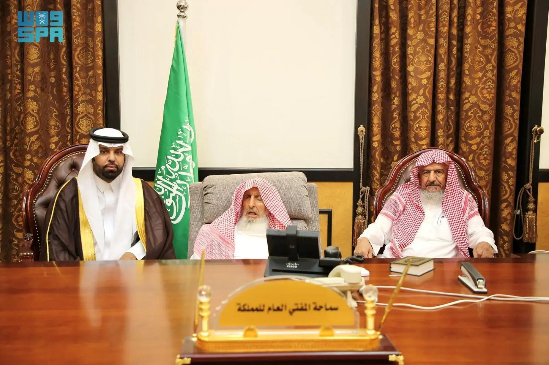 واس/ مفتي عام المملكة يستقبل رئيس مجلس إدارة الجمعية الخيرية بالمويه